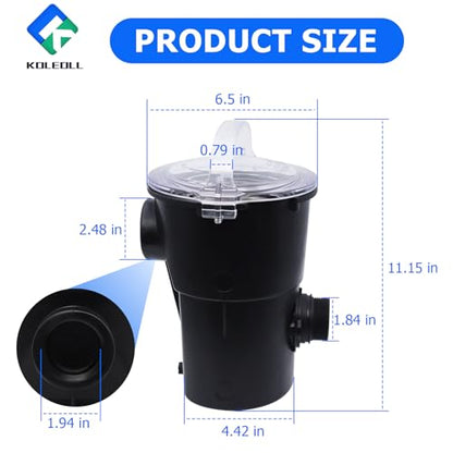 SPX1500CAP Strainer Housing with Basket