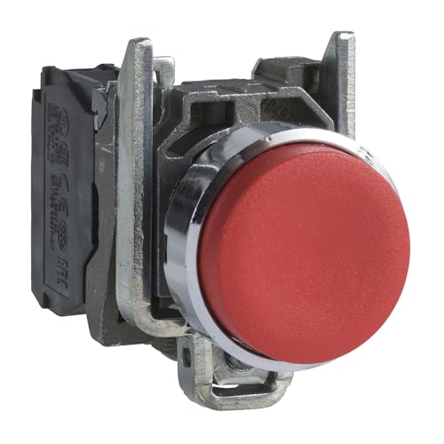 Schneider Electric/Square D XB4BL42 22mm Push Button Red,