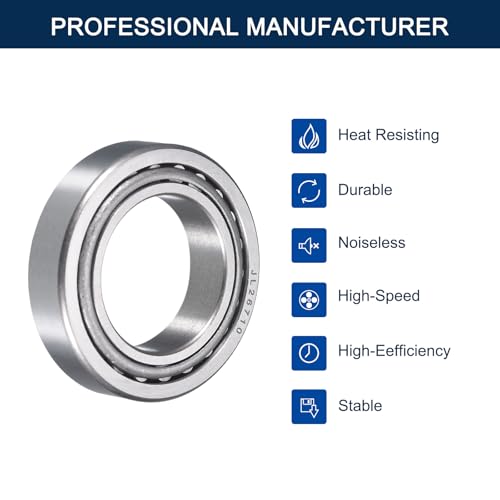 2 Pack JL26749/10 Tapered Roller Bearing Cone and Cup Set - size: JL26749/JL26710
