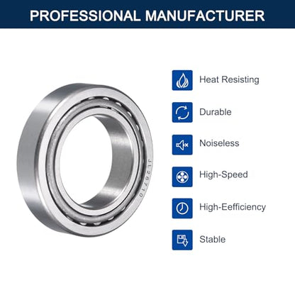 2 Pack JL26749/10 Tapered Roller Bearing Cone and Cup Set - size: JL26749/JL26710