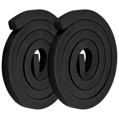 2 Pcs Neoprene Foam Strip Roll, 1" Thick x 1" Wide x 6.5' Long