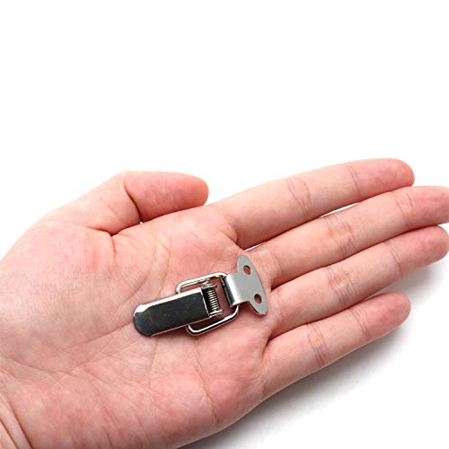 Spring Toggle Latch Mini Size Toolbox Latch 44mm/1.73" Length - 10pcs - size: 44mm/1.73" 10pcs