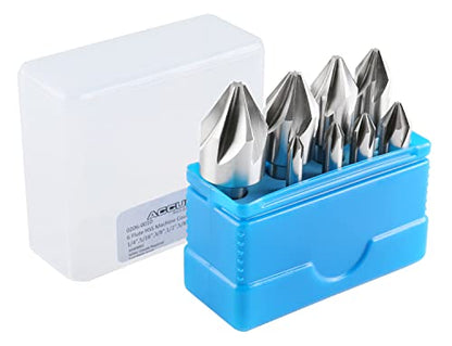 Accusize Industrial Tools HSS Countersink Set, 60°, 0206-0010 - size: 60°