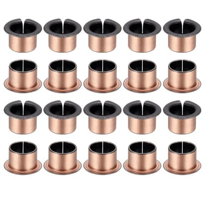 uxcell 40Pcs Flanged Sleeve Bearing, 13mm Bore x 15mm OD x 12mm Length - size: 13×15×12mm