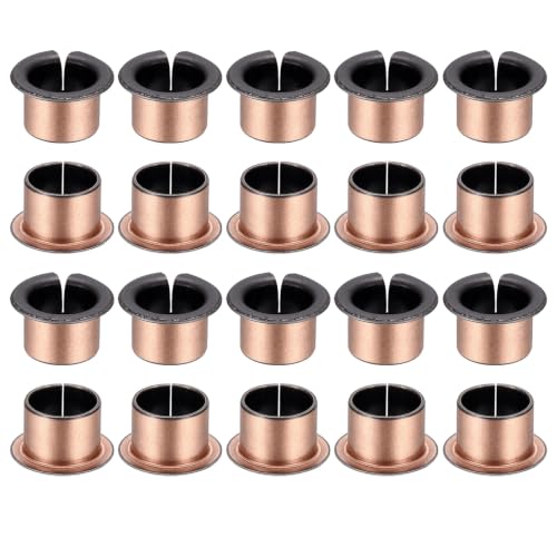 uxcell 40Pcs Flanged Sleeve Bearing, 13mm Bore x 15mm OD x 12mm Length - size: 13×15×12mm