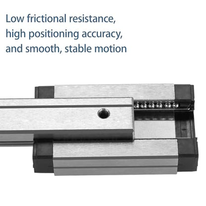 MGN12 Linear Rail 70mm 2.76" 4PCS MGN12 Miniature Linear Motion Slide Rail + 4PCS MGN12H 12mm Linear Sliding Bearing Carriage Block Black for 3D Printer and CNC Machine - size: L: 70mm / 2.76 inch, style: MGN12 Rail + H Block