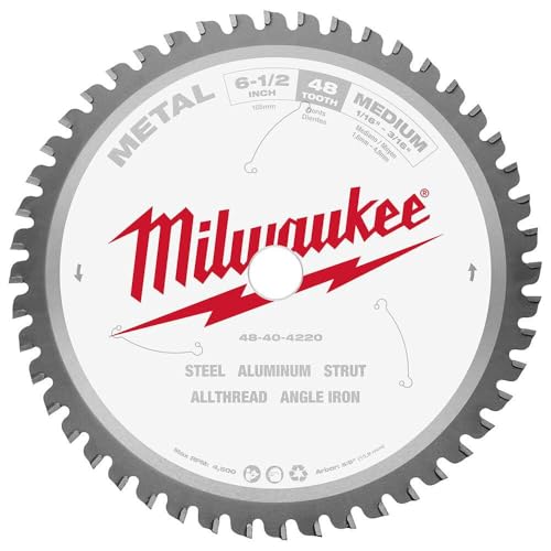 Milwaukee Electric - 6-1/2 in. Ferrous Metal Blade