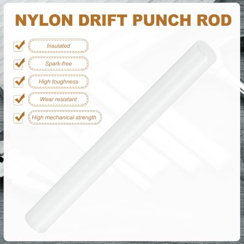 HARFINGTON 3pcs Nylon Drift Punch Rod 5/16" Dia Front Sight Drift Punch - size: 5/16"