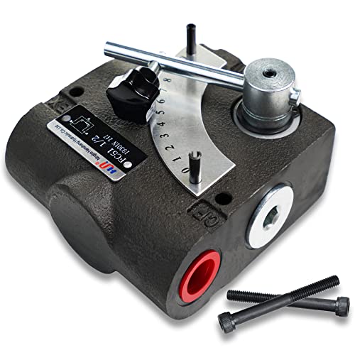 Hydraulic Adjustable Flow Directional Control Valve (1/2" NPT Port, 30 GPM, FC51 without Relief) - size: 1/2" NPT Port, 30 GPM, style: FC51 without Relief