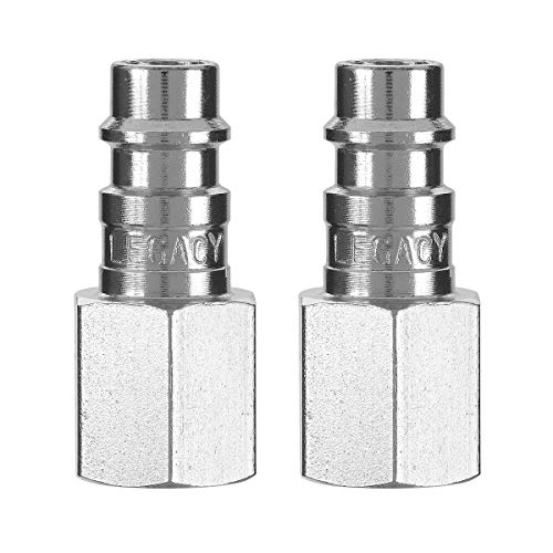 Flexzilla Pro High Flow Plug, 1/4" Body, 1/4" FNPT, 2 Pack - A53430FZ-2PK - style: Plug FNPT (2 Pack)