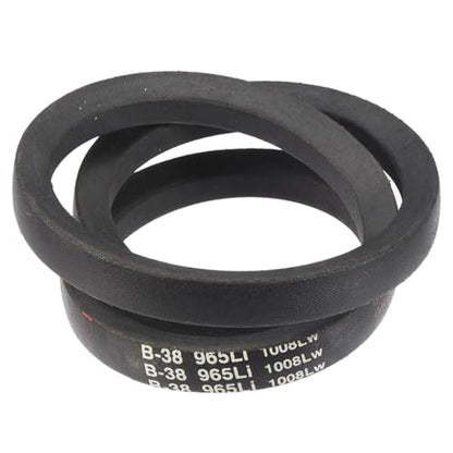 uxcell 3 Pack B38 Classic Wrapped V-Belt, 41" Outside Circumference, Black - size: B38