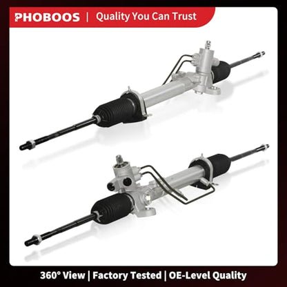 PHOBOOS Hydraulic Power Steering Rack and Pinion Fit for Volkswagen - size: 26-1815