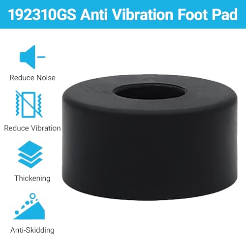 8PCS 192310GS Anti Vibration Rubber Feet Pads Bumper for Air Compressors Generators Pressure Washers –Isolation Mounts Compatible with Coleman Powermate 094-0026, Sanborn E106661, Husky Fini D091007