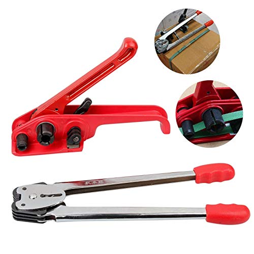Heavy Duty Manual 4 in 1 PET/PP Manual Strapping Tools for 1/2-3/4" Belt