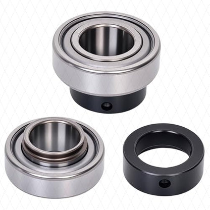 1 Pcs UC206 Radial Insert Ball Bearing, 30mm Bore, Spherical OD, Normal Duty Set Screw Bearing Insert, Lube Hole - size: UC206 30mm Bore