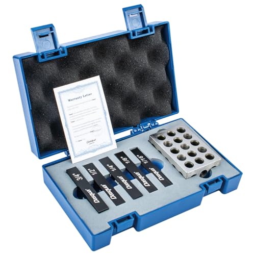 Dasqua 1804-1615 6 Piece Setup Block and 1-2-3 Block Set - size: 1/16-3/4" & 1-2-3, style: 6 Pc. Block Set & 1-2-3 Block