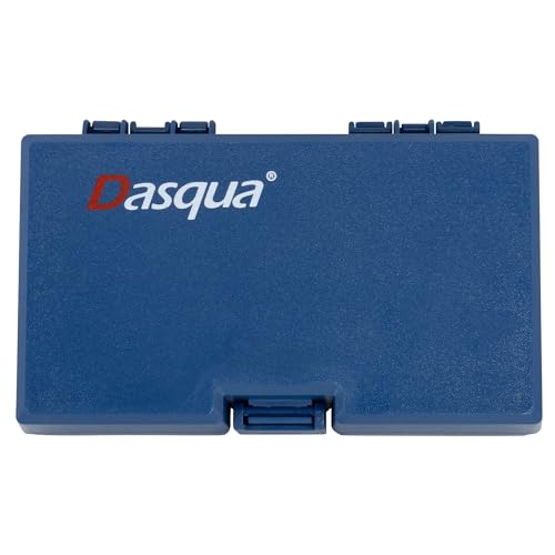 Dasqua 0-1 Inch Dial Indicator with Magnetic Back – 0.001" Graduation, 3/8" Stem, Group 2 DIN878 Precision Gauge, 20KG Magnetic Force, Removable Base, Fitted Storage Case – Model 5122-4211