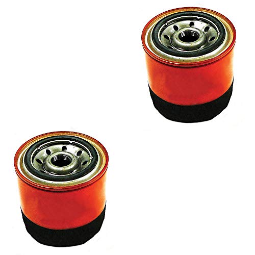 Set of 2 New Oil Filter Fits Case, Daedong, Iseki, Kioti, Montana 8354, 8454, CK25, CK25H, CK3, CK30, TL3200, TL4201 Models Interchangeable with E6201-32443, FII50-0067