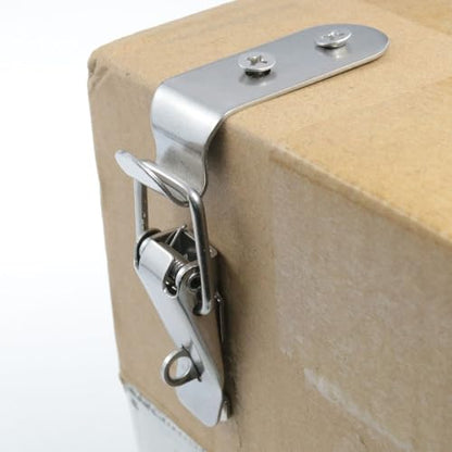yukata 2 Pack 90 Degree Corner Latch Lock 304 Stainless Steel 2.75 Inch