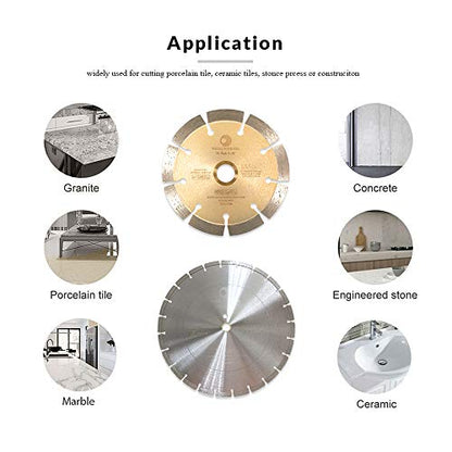 10 inch Diamond Blade for Concrete Stone Brick Masonry - size: 10" LSS