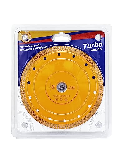 7 Inch Super Thin Diamond Saw Blade Porcelain Tile Blade for Cutting Granite Marbles Tiles (7) - size: 7 inch