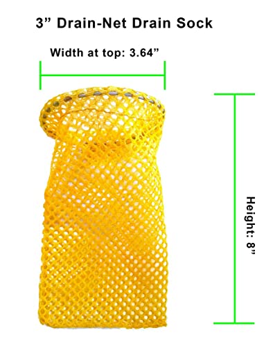 3" Disposable Mesh Strainer for Floor drains