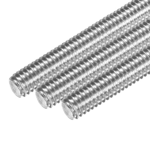 M METERXITY 12-Pack Fully Threaded Rod, M4x30mm 304 Stainless Steel Right Hand Thread Bar Studs for Furniture Anchor Bolts/Clamps/U-Bolts, Metric Threaded Screw - size: M4x30mm