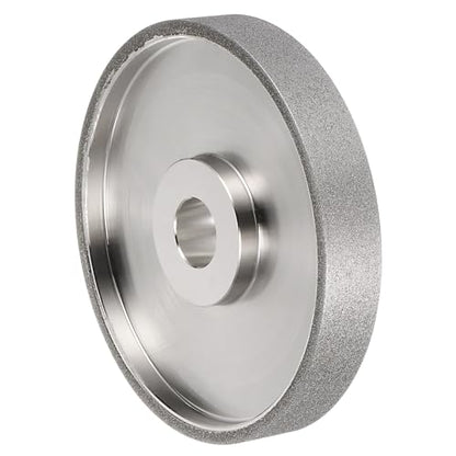 HARFINGTON Diamond Lapidary Wheel 6 Inch x 1 Inch Arbor Hole 150 Grit Grinding Wheels for Stone, Marble, Glass, Ceramics, Crystal, Carbide, Steel - size: 150 Grits
