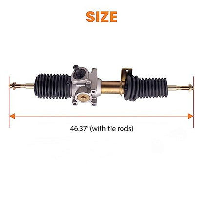 Steering Rack and Pinion with Tie Rod Ends 1823443 for Polaris - size: for RZR S 800(w/Tie Rod Ends)