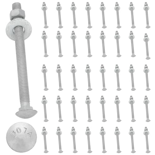 Therwen Carriage Bolts Kits 307a 1/2" USS - size: 1/2" X 6"