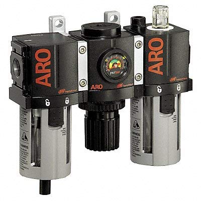 Ingersoll Rand ARO C38351-800 Combination Air Filter/Regulator & Lubricator