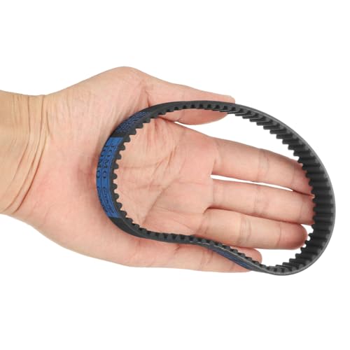 uxcell 3pcs HTD-5M Rubber Timing Belt 71 Teeth, 355mm Pitch Length x 15mm Width x 3.6mm Height, Closed Loop Pulley Timing Belt - size: 355mm