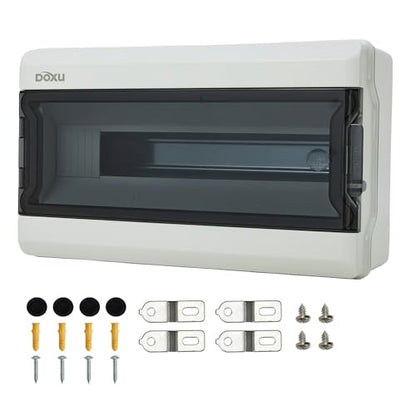 Circuit Breaker Box, IP66 Distribution Protection Box (AT-18 Way) - size: 18 - 380x230x120 MM