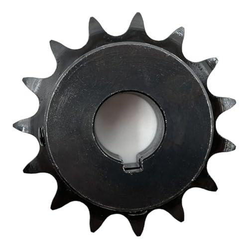 #40 Roller Chain Sprocket Type B 3/4 inch Bore 15 Tooth, Hardened Antirust 1045 Steel Drive Sprockets 40B15-3/4