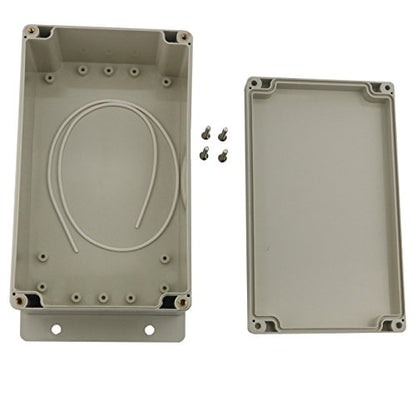 Ogrmar Plastic Dustproof IP65 Junction Box DIY Case Enclosure 7.8x4.7x3 - size: 7.8" x 4.7" x 3"
