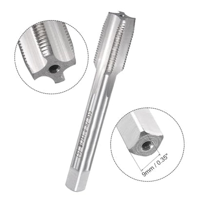 M13x1mm Metric Tap and Die Set,Machine Thread Screw Tap with Round Threading Die,Tap & Die Kit for Nut Screw Bolt Thread Repair - size: M13x1mm
