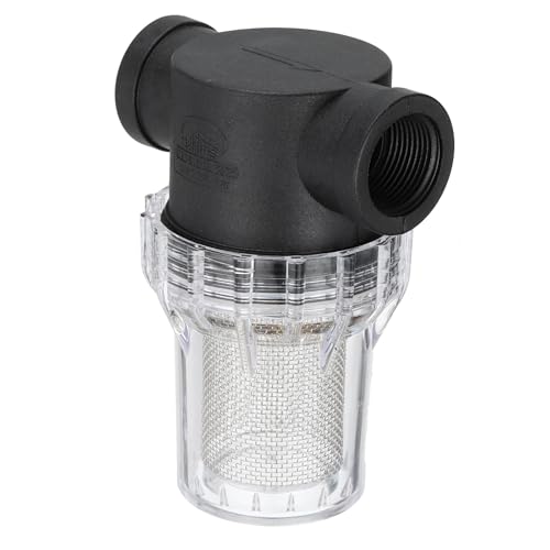 PATIKIL 3/4 Inch Female In-Line Strainer with 20 Mesh Stainless Steel Filter Screen Water Pump Filter for Garden Irrigation Pressure Washer Inlet