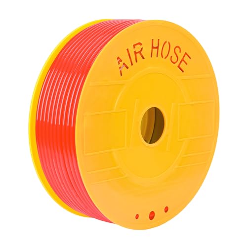 PU Air Hose Pneumatic Tubing Orange 8mmOD x 5mmID 328FT 100M - color: Orange, size: 8mm OD x 5mm ID 328 FT 100 Meters