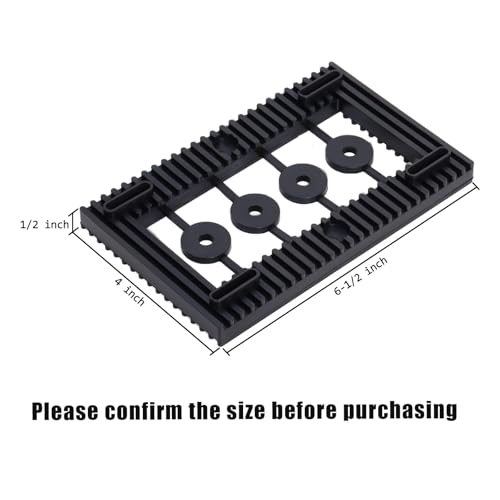 Pool Pump Pad Anti-Vibration Hot Tub Pump Motor Mount Base Pad for Quiet