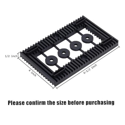 Pool Pump Pad Anti-Vibration Hot Tub Pump Motor Mount Base Pad for Quiet