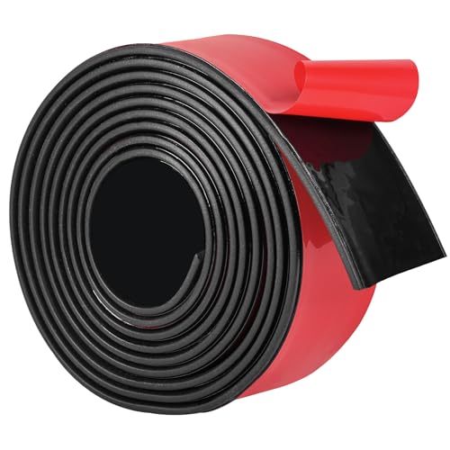 Adhesive Rubber Strips 2" Widex1/8 Thick x15' Long Neoprene Rubber Sheets, Rolls & Strips with Adhesive Backing Rubber Pads Self Stick Seal Rubber Gasket Adhesive Back for Matting Padding - size: 2" Widex1/8"Thick x15' Long