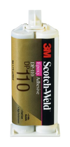 3M Scotch-Weld Epoxy Adhesive DP110 Gray, 48.5 mL Duo-Pak, 1 Each