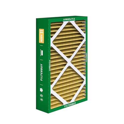 Filterbuy 16x26x5 Air Filter MERV 11 Pet & Allergy Defense (4-Pack) - size: 16x26x5