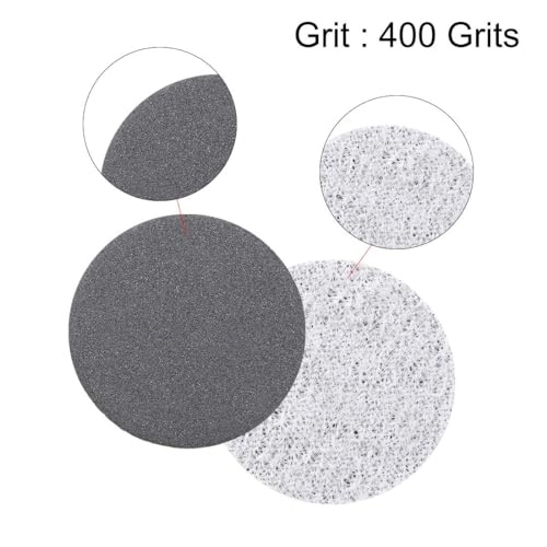 1-Inch Wet or Dry Sandpaper Sanding Paper disc Sanding Discs 400 Grit 100 Pcs - size: 100Pcs 1-inch 400 Grit