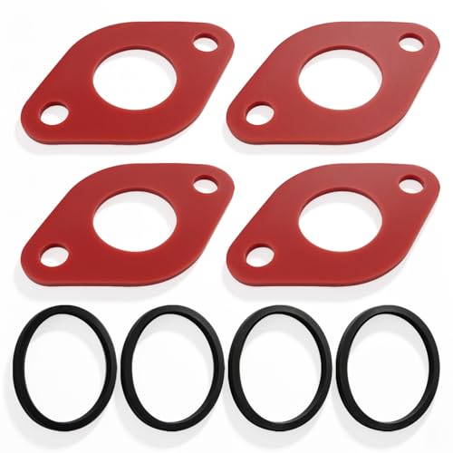 Circulator Pump Seal Kit Flange Gasket Kit Compatible with Taco 005 007 008,009,0010,0011,0013,0014 Series Pump gasket Replace#:007-007RP