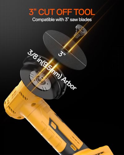 3" Mini Circular Saw Compatible With Dewalt 20V Battery(NO Battery)