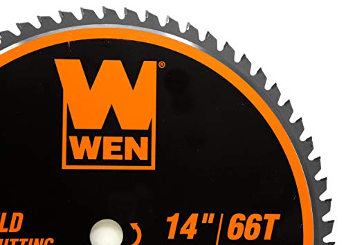 WEN BL1466 14-Inch 66-Tooth Carbide-Tipped Professional Metal Saw Blade for Mild Steel Cutting