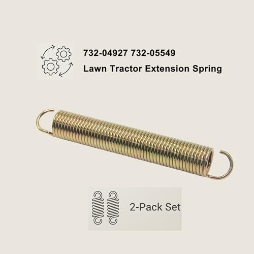 732-04927 Extension Spring 2-Pack for Cub Cadet Lawn Tractor, Deck Spring