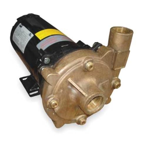 Dayton Bronze 1/2 HP Centrifugal Pump 208-230/460V 2ZWZ7-1 Each