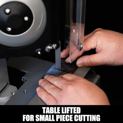 Tabletop Band Saw, 5’’ Cutting, 137-472 FPM, 10A Motor Metal Bandsaw